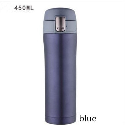 Thermos cup Thermos Mug Vacuum Cup 304 Stainless Steel  insulated Mug 450ML Thermal Bottle Thermoses vacuum flask  water bottle