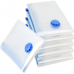 New Home Vacuum Bag for Clothes Storage Bag With Valve Transparent Border Foldable Compressed Organizer Space Saving Seal packet
