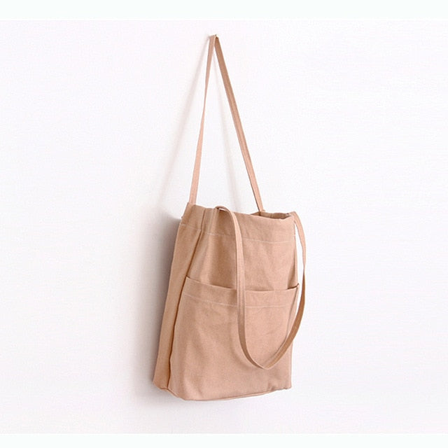 Raged Sheep Women Shopping Bag Ladies One Shoulder Bag Totes Eco Shopping Bag Daily Use Foldable Canvas Bag  Canvas Women Female