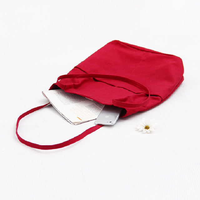 Raged Sheep Women Shopping Bag Ladies One Shoulder Bag Totes Eco Shopping Bag Daily Use Foldable Canvas Bag  Canvas Women Female