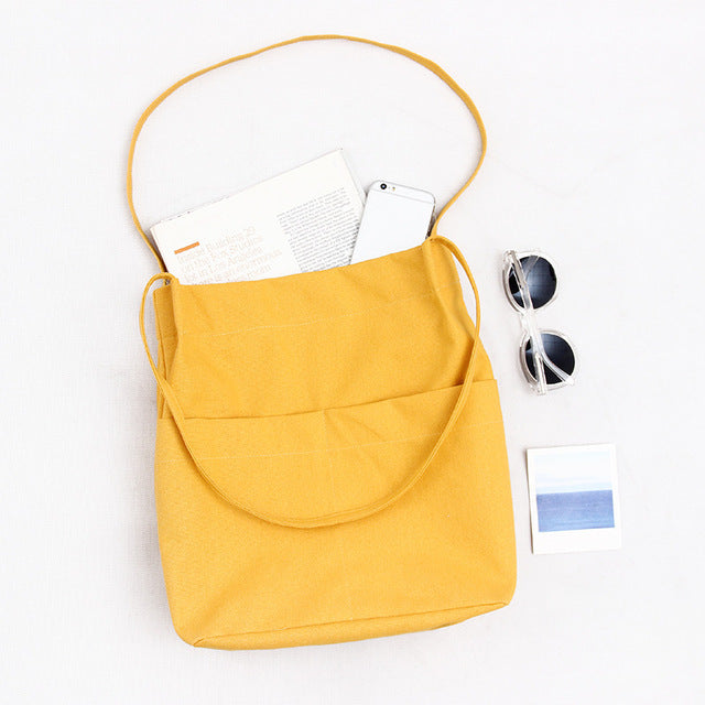 Raged Sheep Women Shopping Bag Ladies One Shoulder Bag Totes Eco Shopping Bag Daily Use Foldable Canvas Bag  Canvas Women Female