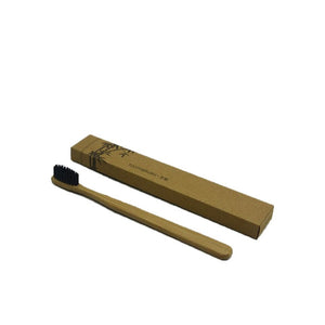 Bamboo Handle Toothbrush Nylon/Sharpen Wire Bristles Toothbrushes for Home Hotel For Adults