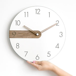 Wall Clock Modern Design Living Room Decoration Wall Watches Home Decor Single Face Needle Quartz Clocks For Home
