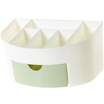 Plastic Makeup Storage Box Cosmetic Organizer Drawer Home Office Desk Storage Case Brush Pen Holder Sundries Object Container