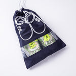 Waterproof Shoes Bag Pouch Storage Travel Bag Portable Tote Drawstring Bag Organizer Cover Non-Woven Laundry Dustproof Cover