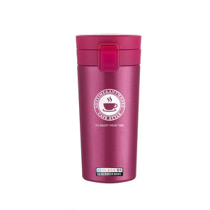 Fashion Travel Coffee Mug Stainless Steel Thermos Tumbler Cup Vacuum Flask Thermo Water Bottle Tea Mug Thermocup For Lovers Gift