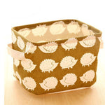 Foldable Storage Basket Storage Bin Closet Toy Box Container Organizer Fabric Basket Home Desktop Storage Baskets Bags